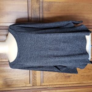 OVS Heathered Gray Long Sleeve Sweater Sz XXL